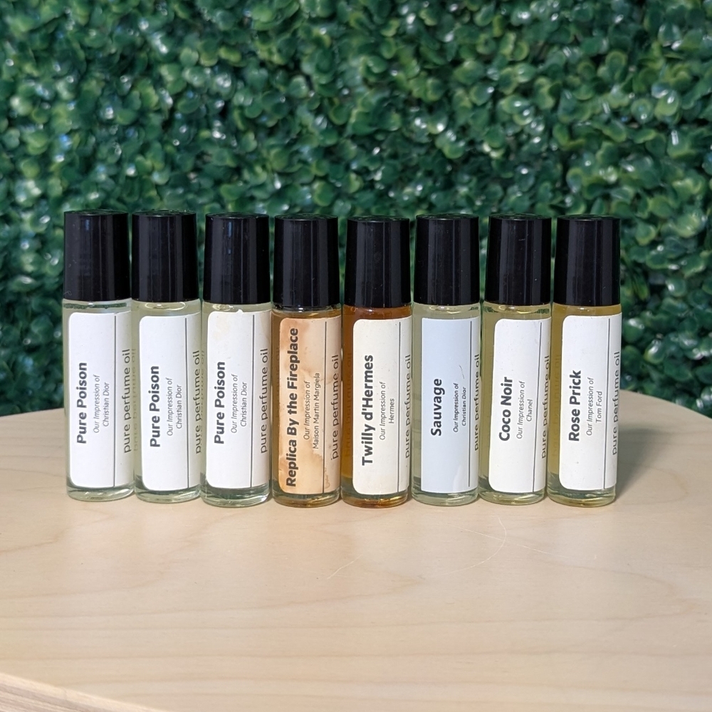 (8) Oil Perfumery 10ml Perfume Bundle